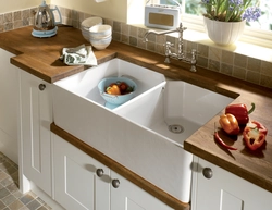 Overhead Sink For The Kitchen Photo In The Kitchen Interior
