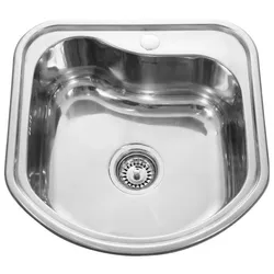 Stainless steel sink for kitchen photo