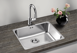 Stainless steel sink for kitchen photo