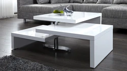 Modern design living room table