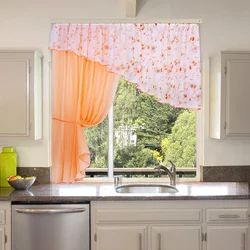 Curtains for a small kitchen photo 2017