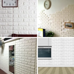 Self-adhesive panels for walls in the kitchen interior photo