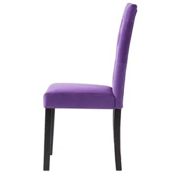 Lilac chairs in the kitchen interior