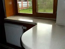 Барная стойка от подоконника на кухне фото
