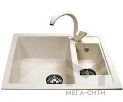 Kitchen sinks made of artificial stone dimensions photo