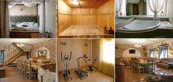 Qonaq evinin sauna fotosu