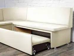 Corner Kitchen Sofa With Sleeping Place Photo