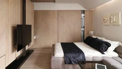 TV height in bedroom photo
