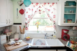 Kitchen window design in a small kitchen photo