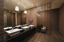 Cafe bathroom design