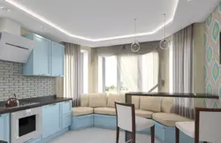 Дизайн Кухни П 44 Трехкомнатная