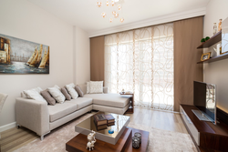 Living room design with sofa