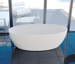Bathtub oval design