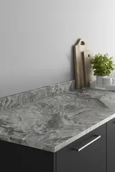 Cipollino Gray Countertop In The Kitchen Interior