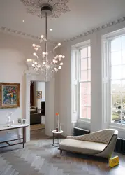 How to choose a chandelier for the living room interior