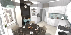 Дизайн Кухни В Трешке П44Т