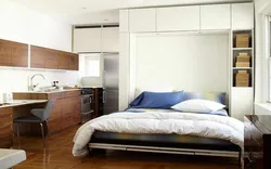 Transformable Bedroom With Bed Photo