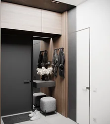 Hallway door in the middle design