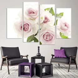 Paintings for bedroom interior flowers