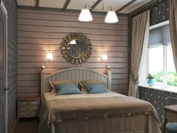 Bedroom interior imitation