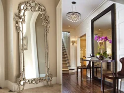 Floor Mirror In The Hallway Interior