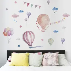 Bedroom design with balloons