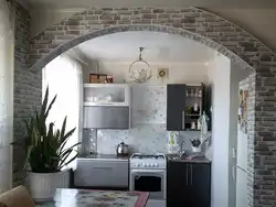 Arch ilə mətbəx interyeri