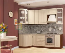 Kitchens are stacked in the interior