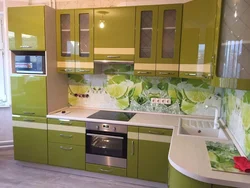 Kitchens are stacked in the interior
