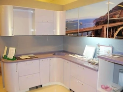 Kitchen mother of pearl photo