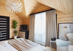 Bedroom Design In A Laminated Timber House