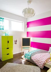 Color combination in the interior of a children's bedroom