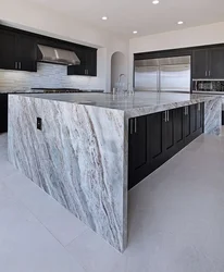 Белый Гранит В Интерьере Кухни