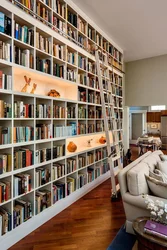 Book racks in the bedroom photo