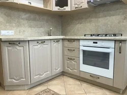 Alambra countertop in the kitchen interior photo