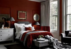 Bedroom design mahogany