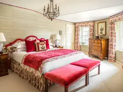 Bedroom design mahogany
