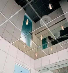 Mirror ceiling bath photo