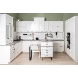 Кухня раш белы фота