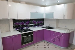 Kitchens glossy photos inexpensive