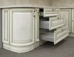 Кухня из массива ясеня фото