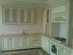 Кухня из массива ясеня фото