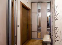 Wardrobe design hallway Khrushchev