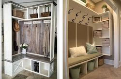 DIY hallway photo design