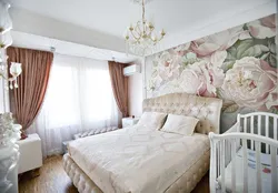 Вся спальня в розах фото