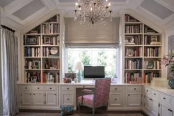 Спальня С Книжным Шкафом Фото