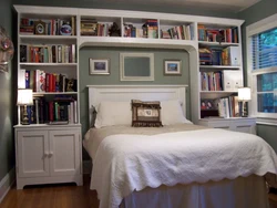Спальня С Книжным Шкафом Фото