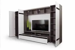 Living room with wardrobe photo