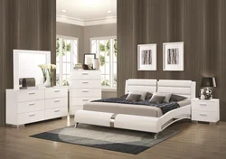 White bedrooms inexpensive photo