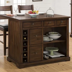 Chest of drawers in the kitchen photo
